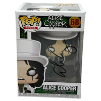 Alice Cooper Signed Autograph Funko Pop Rocks Figure #68 Beckett COA