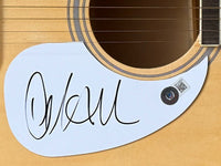 Ian Hill JUDAS PRIEST Signed Autograph Full Size Acoustic Guitar Beckett COA