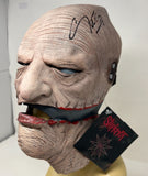 Corey Taylor Signed Autographed Slipknot Mask Gray Chapter Beckett Witnessed COA