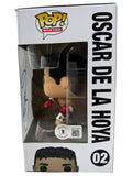 Oscar De La Hoya Signed Funko Pop Boxing #02 Golden Boy Autograph Beckett COA