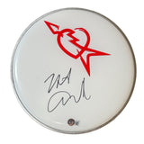 Mike Campbell Signed 10" Drumhead Tom Petty And The Heartbreakers Autograph BAS