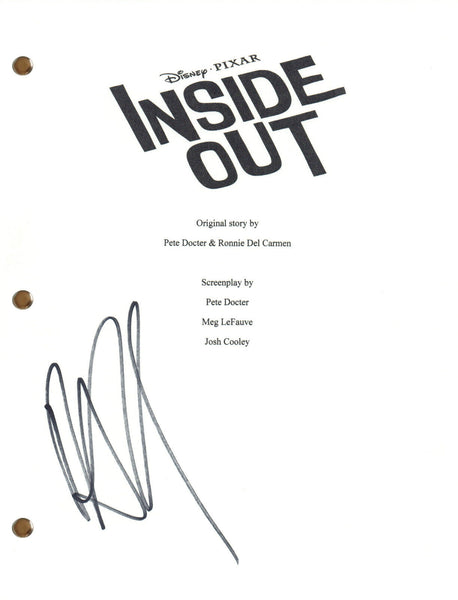 Richard Kind INSIDE OUT Signed Autograph Movie Script Full Screenplay Disney COA