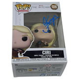 Freya Allan The Witcher Signed Ciri Funko Pop #1319 Autograph Beckett COA