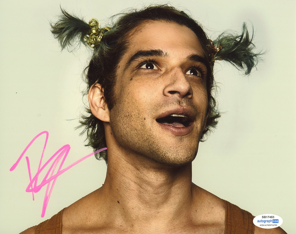 Tyler Posey TEEN WOLF Signed Autograph 8x10 Photo Scott McCall Actor ACOA COA