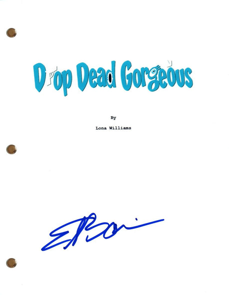 Ellen Barkin Signed Autograph DROP DEAD GORGEOUS Movie Script Screenplay COA