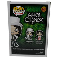 Alice Cooper Signed Autograph Funko Pop Rocks Figure #68 Beckett COA