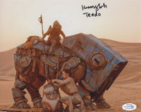 KIRAN SHAH Signed STAR WARS Autograph 8x10 Photo The Force Awakens ACOA COA