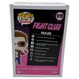 Brad Pitt Signed Autograph Fight Club Tyler Durden Funko Pop Autograph BAS COA