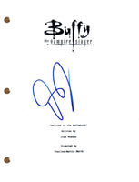 David Boreanaz Signed Autograph Buffy The Vampire Slayer Full Pilot Script COA