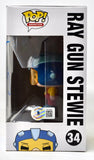 Seth MacFarlane Signed Autograph Family Guy Ray Gun Stewie #34 Funko Pop BAS COA