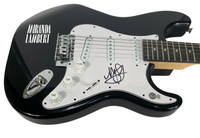 Miranda Lambert Signed Autograph Electric Guitar Country Music Star Beckett COA