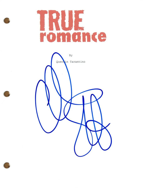 Christian Slater TRUE ROMANCE Signed Autograph Movie Script Full Screenplay COA