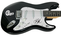 Lee Loughnane CHICAGO Signed Autograph Electric Guitar Chicago Band Beckett COA