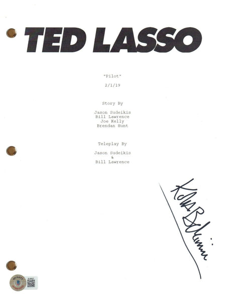 Kola Bokinni Signed Autograph Ted Lasso Pilot Episode Script Isaac Beckett COA