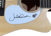 Julian Lennon Signed Autographed Acoustic Guitar Full Size John's Son BAS COA