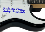 Frankie 'Kash' Waddy Signed Electric Guitar BOOTSY'S RUBBER BAND Funkadelic COA