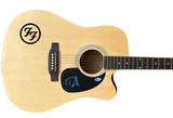 Dave Grohl Signed FOO FIGHTERS Full Size Acoustic Guitar Autograph Beckett COA