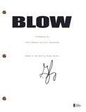 George Jung BLOW (2001) Signed Autographed Movie Script Full Screenplay BAS COA