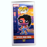 Karan Soni Signed Funko Pop Spider-Man India 1227 Spider-Verse Autograph BAS COA