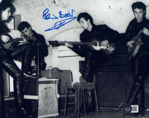Pete Best Signed THE BEATLES 8x10 Photo Autograph Original Drummeri Beckett COA