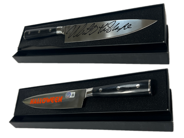 Nick Castle Signed HALLOWEEN Autograph Knife Michael Myers The Shape Beckett COA