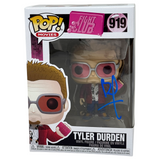 Brad Pitt Signed Autograph Fight Club Tyler Durden Funko Pop Autograph BAS COA