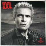 Billy Idol Signed Autograph The Roadside Ep Vinyl Record Album LP Beckett COA