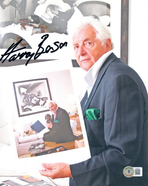 Harry Benson Signed Autograph 8x10 Photo The Beatles Photographer Beckett COA