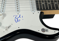 Brendon Urie PANIC! AT THE DISCO Signed Autograph Electric Guitar Beckett COA