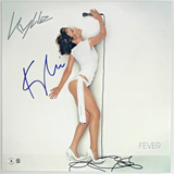 Kylie Minogue Signed Autograph Fever 12x12 Album Cover Photo Beckett COA