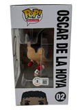 Oscar De La Hoya Signed Autograph Funko Pop Boxing #02 Golden Boy Beckett COA