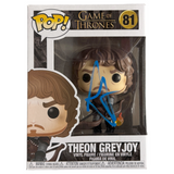 Alfie Allen Signed Theon Greyjoy Game of Thrones Funko Pop #81 Autograph Beckett