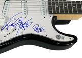 GREEN DAY Billie Joe Armstrong & Mike Dirnt Signed Autograph Electric Guitar BAS