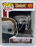 Corey Taylor Slipknot Signed Autograph Funko Pop Rocks #177 Proof Beckett COA