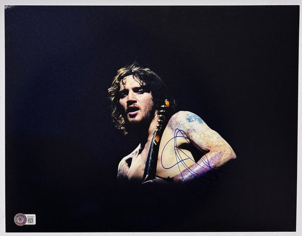 John Frusciante Signed Autograph 11x14 Photo RED HOT CHILI PEPPERS Beckett COA