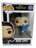 Alaqua Cox Signed Autograph Maya Lopez Funko Pop Hawkeye Echo Marvel BAS COA