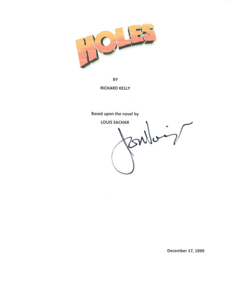 Jon Voight HOLES Signed Autographed Full Movie Script Screenplay COA
