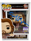 Jeff Bridges Signed Autograph The Big Lebowski Funko Pop The Dude #1414 BAS COA