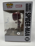 Tobey Maguire Signed Spider-Man No Way Home Funko Pop Deluxe Autograph BAS COA