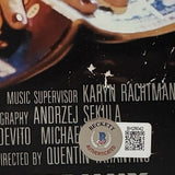 Quentin Tarantino Signed PULP FICTION Movie Poster 12x18 Photo Autograph BAS COA