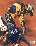 Jeremy McGrath Signed Autograph 8x10 Photo Motocross Supercross Beckett COA