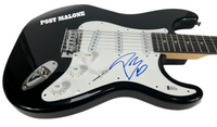 Post Malone Signed Autograph Electric Guitar Austin Post Beckett COA