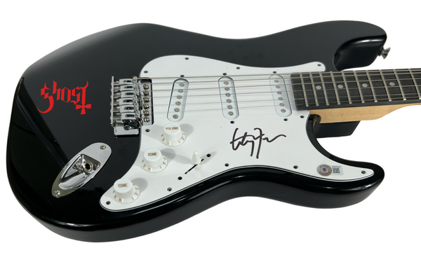 Tobias Forge Ghost Band Signed Autograph Electric Guitar Papa Emeritus BAS COA