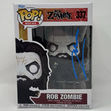 Rob Zombie Signed Autograph Funko Pop #337 Rocks Figure Halloween Beckett COA