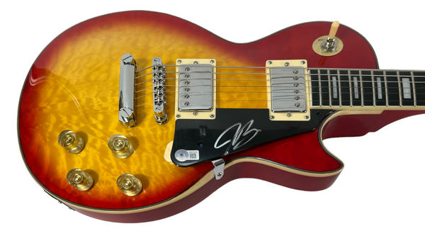 Joe Bonamassa Signed Autograph Electric Guitar LP Style Guitarist Beckett COA