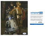 JIMMY VEE Signed STAR WARS Autograph 8x10 Photo R2-D2 Solo Last Jedi ACOA COA