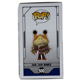 Ahmed Best Signed Star Wars Funko Pop! Jar Jar Binks #500 Autograph Beckett COA