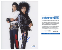 Steve Stevens Signed Autograph 8x10 Photo Michael Jackson Guitarist ACOA COA