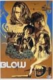 George Jung Signed BLOW (2001) Movie Poster 11x17 Photo Drug Smuggler BAS COA