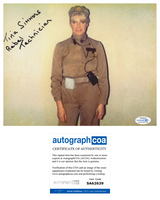 TINA SIMMONS Signed STAR WARS Autograph 8x10 Photo Return of The Jedi ACOA COA